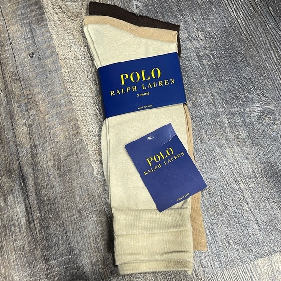 Ralph Lauren 3 pairs socks for men - Picture 1 of 8
